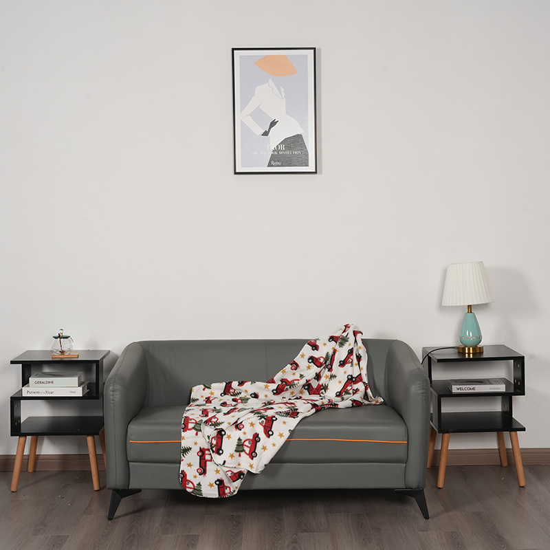 بطانية الحافة المطوية بولار فليس