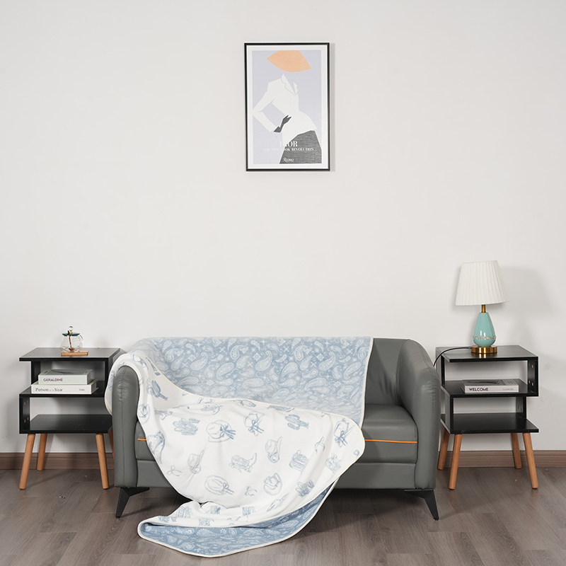 بطانية الحافة المقيدة الفانيلا